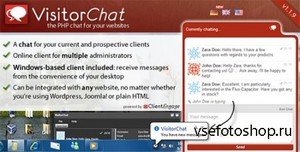 CodeCanyon - VisitorChat v1.1.9 - PHP Chat with Web- & Windows Clients