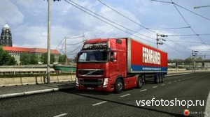 Euro Truck Simulator 2 [v 1.4.12s + Mods] (2012/Rus/Multi35/RePack  FiReFoKc)