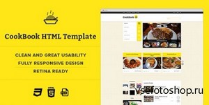 ThemeForest - CookBook - Recipe HTML Template - RIP