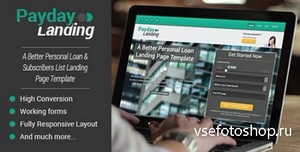 ThemeForest - Payday Converting Loan & List Builder Landing Page - RIP