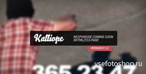 ThemeForest - Kalliope v1.1 - Responsive Coming Soon Page - FULL