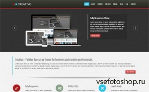 WrapBootstrap - Creativo - Responsive Website Template
