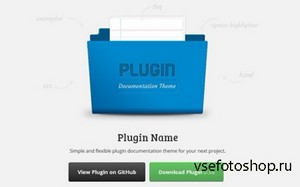 WrapBootstrap - Plugin-Documentation Theme