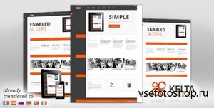 ThemeForest - Kelta v4 - Responsive for Business Portfolio