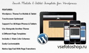 ThemeForest - Touch Mobile & Tablet Wordpress Theme v1.5