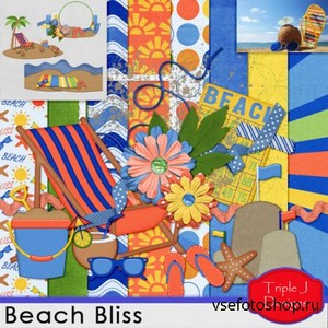 Scrap Set - Beach Bliss PNG and JPG Files