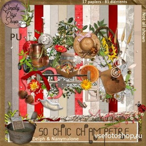 Scrap Set - So Chic Champetre PNG and JPG Files