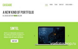WrapBootstrap - Cascade - Responsive One Page Theme