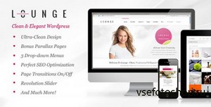 ThemeForest - Lounge v1.1.2 - Clean Elegant WordPress Theme