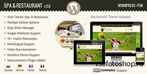 ThemeForest - SPA Treats v1.4 - Spa & Restaurant WordPress