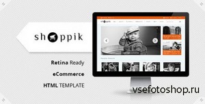 ThemeForest - Shoppik - Responsive HTML Ecommerce Template - RIP