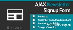 CodeCanyon - Ajax Newsletter Signup Form with Auto List Builder v1.0