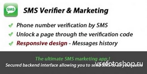 CodeCanyon - SMS Verification & Marketing App v1.0