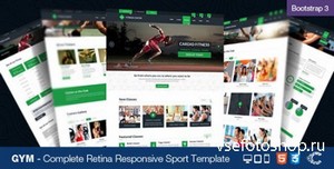 ThemeForest - GYM - Sport Retina Responsive Sport Template - RIP