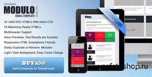 ThemeForest - Modulo - Modern And Modular Responsive Email - RIP