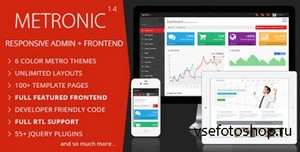 ThemeForest - Metronic v1.4 - Responsive Admin Dashboard Template