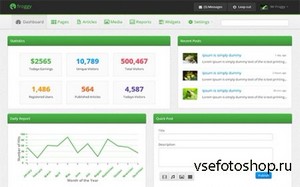 WrapBootstrap - Froggy - Awesome Admin Panel