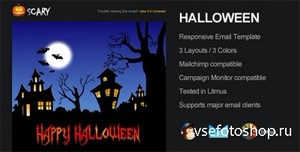 ThemeForest - Scary - Halloween Email Campaign Template - RIP