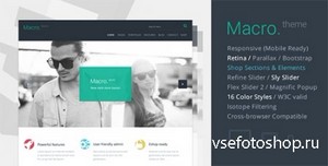 ThemeForest - Macro - Multipurpose HTML5 Template - RIP