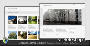 ThemeForest - Elegance v1.1 - Simple and Elegant Joomla Template