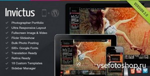 ThemeForest - Invictus v3.0.21 - A Premium Photographer Portfolio Theme