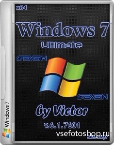 Windows 7 Ultimate by Victor (x64/RUS/2013)