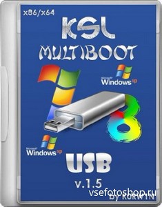KSL Multiboot USB v.1.5 by K0RW1N (x86/x64/RUS/2013)