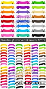   / Colored ribbons - stock vector