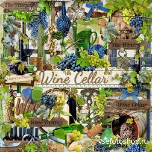 Набор для скрапбукинга - Wine Cellar