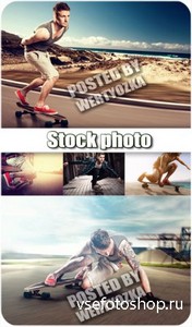 ,    / Skateboarding, extreme sport - stock photos