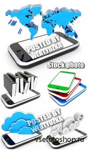 ,   / Smartphones, modern technology - stock photos