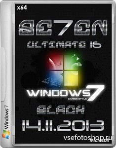 Windows 7 Black 16 se7en Ultimate - update 14.11.2013 (x64/ENG/RUS)