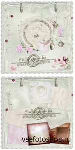 Scrap Set - Blessed Moment PNG and JPG Files