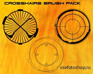 Crosshair brush pack
