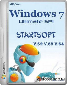 Windows 7 SP1 x86/x64 Plus PE/WPI StartSoft 62/63/64 (2013/RUS)