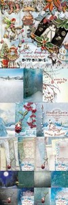 Scrap Set - Snow Dreams a Little Holiday Cheer PNG and JPG Files
