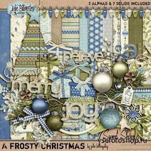 Scrap Set - A Frosty Christmas PNG and JPG Files