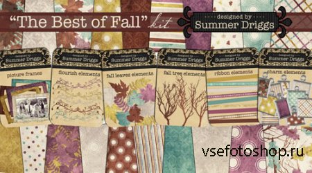 The Best of Fall Kit PNG and JPG Files