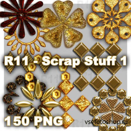 Scrap Stuff 1 PNG Files