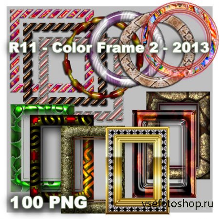 Color Frame 2 PNG Files