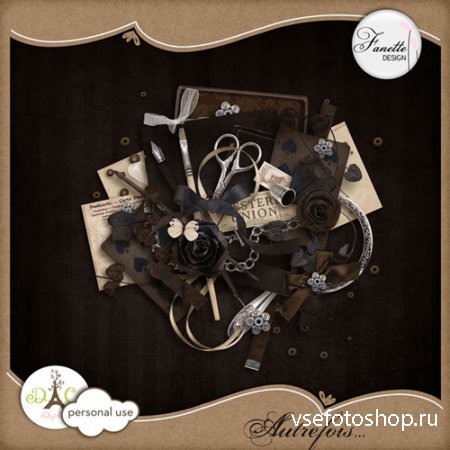 Scrap Set - Autrefois PNG and JPG Files