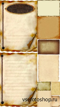 Sheets of old Notebooks set of Textures JPG Files