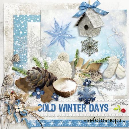 Scrap - Cold Winter Days PNG and JPG Files