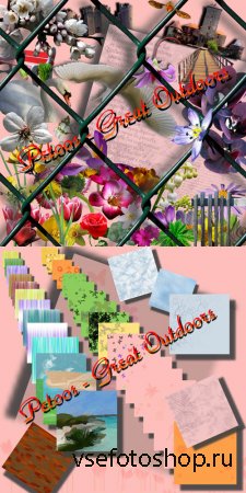 Scrap Set - Great Outdoors PNG and JPG Files