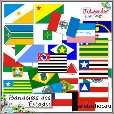 Bandeiras dos Estados PNG Files