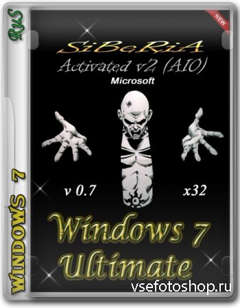 Windows 7 Ultimate SiBeRiA V 0.7 x86 (15.01.2014)