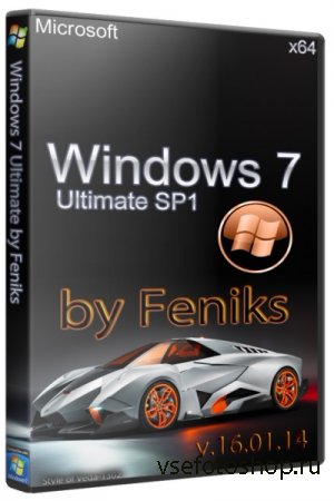 Windows 7 x64 Ultimate by Feniks v.16.01.14 (RUS/2014)