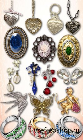 Jewelry PNG Files