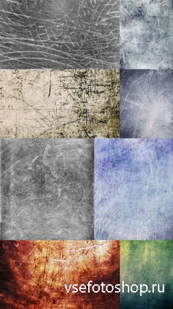 Collection Scratched Metal Surface Textures JPG Files