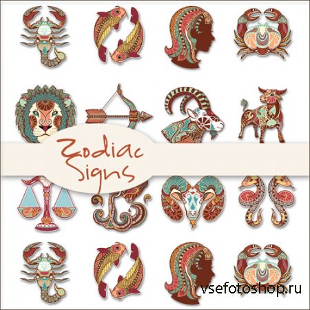 Zodiac Signs PNG Files